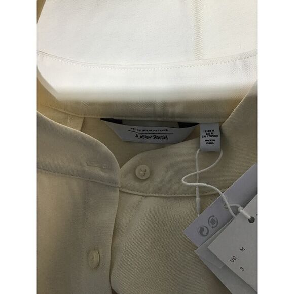 Stockholm Atelier Cream Knee-Length Dress MED - Picture 9 of 11